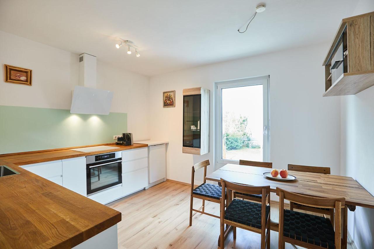 Ferienwohnung Zum Steingarten Krun Bagian luar foto