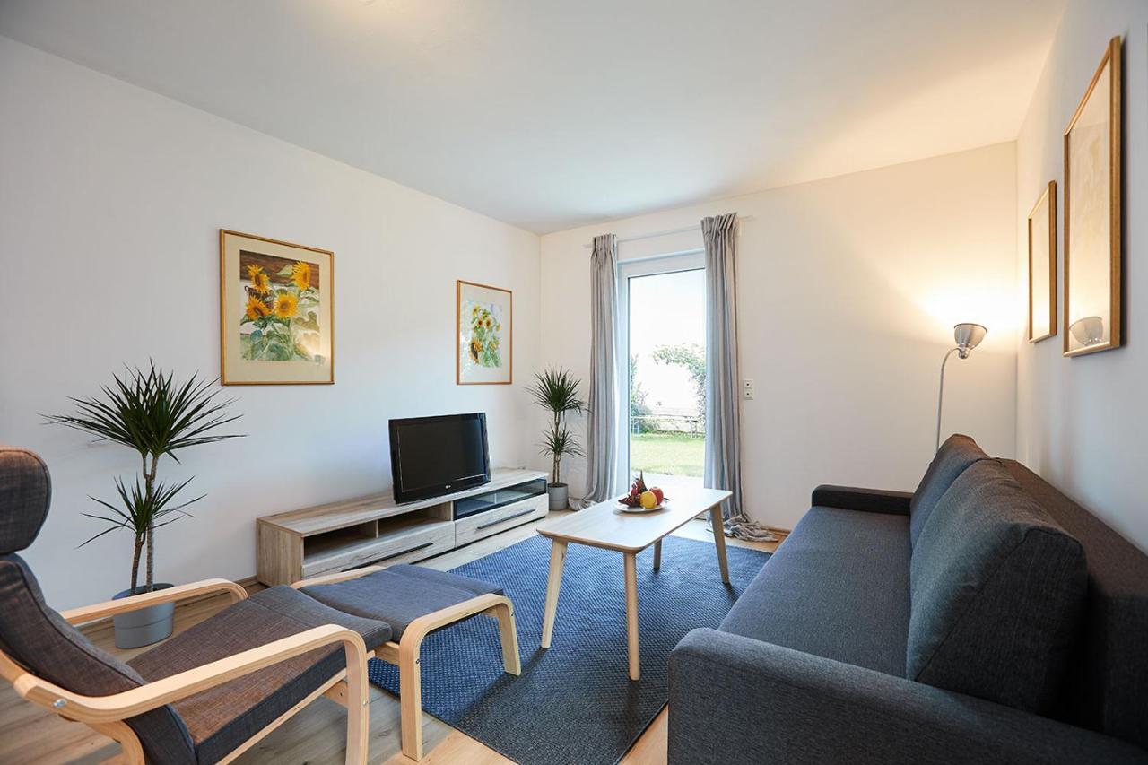 Ferienwohnung Zum Steingarten Krun Bagian luar foto