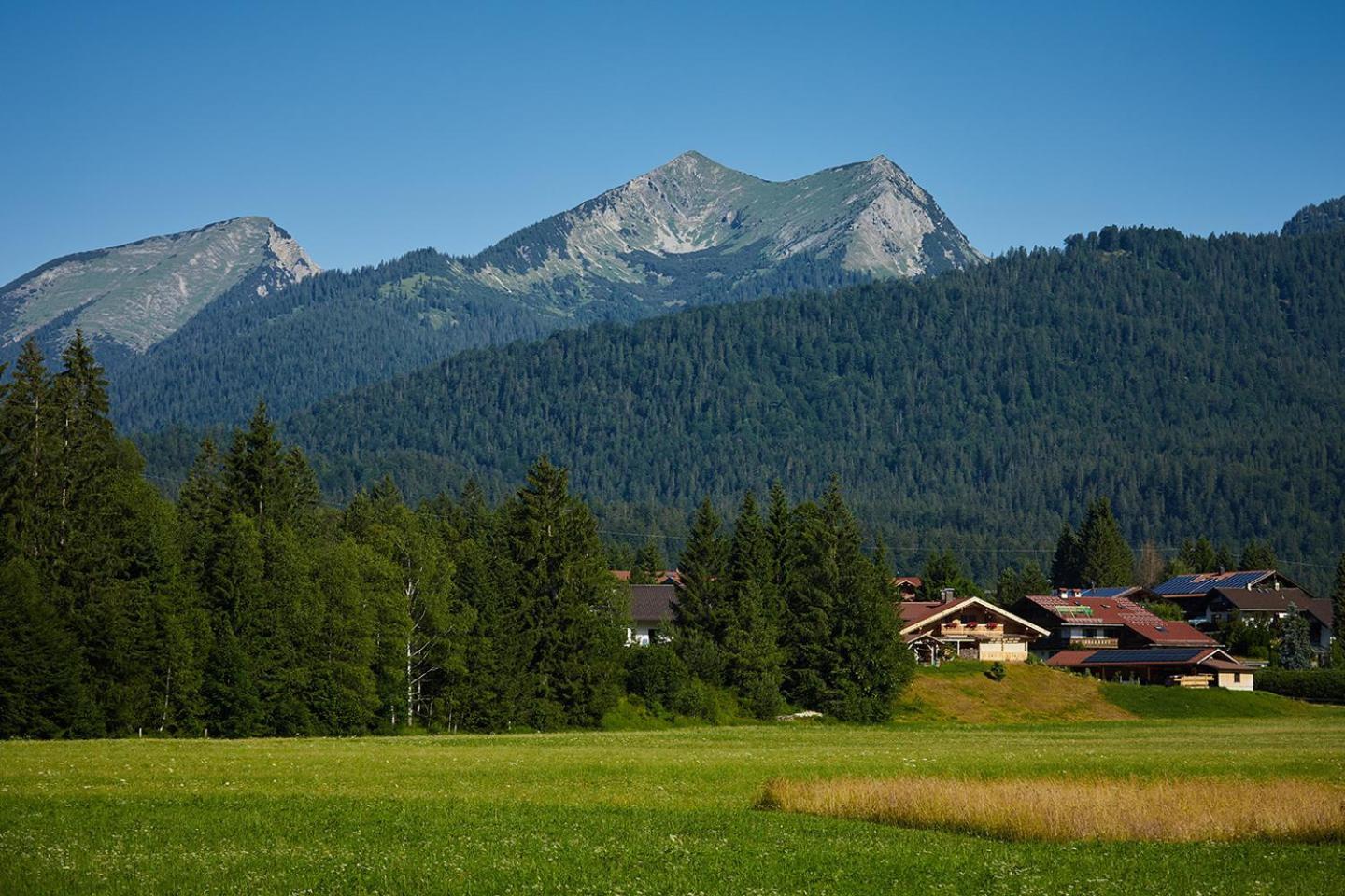 Ferienwohnung Zum Steingarten Krun Bagian luar foto
