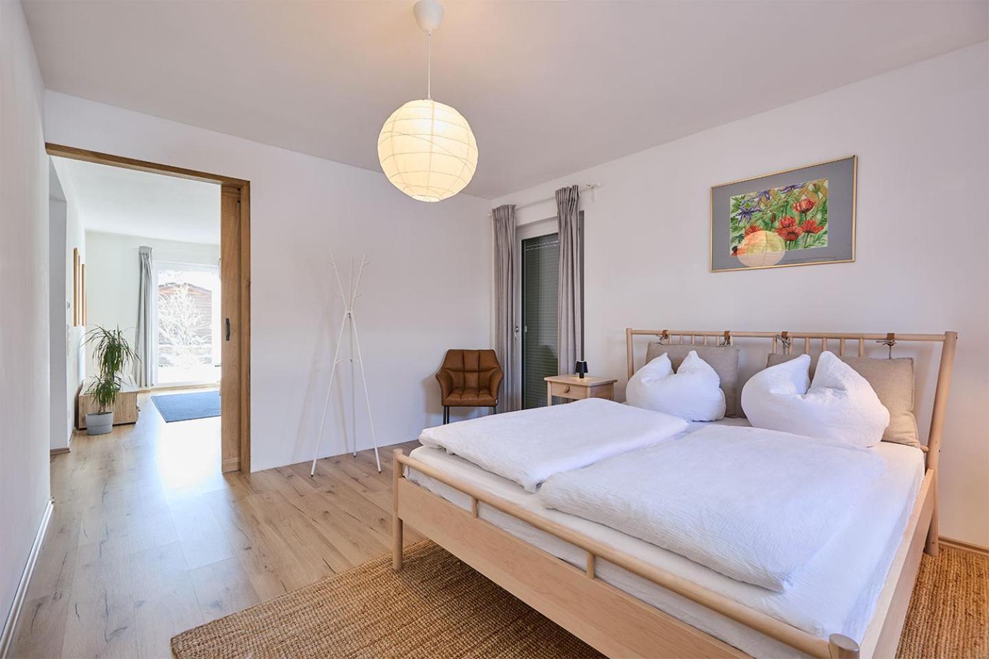 Ferienwohnung Zum Steingarten Krun Bagian luar foto