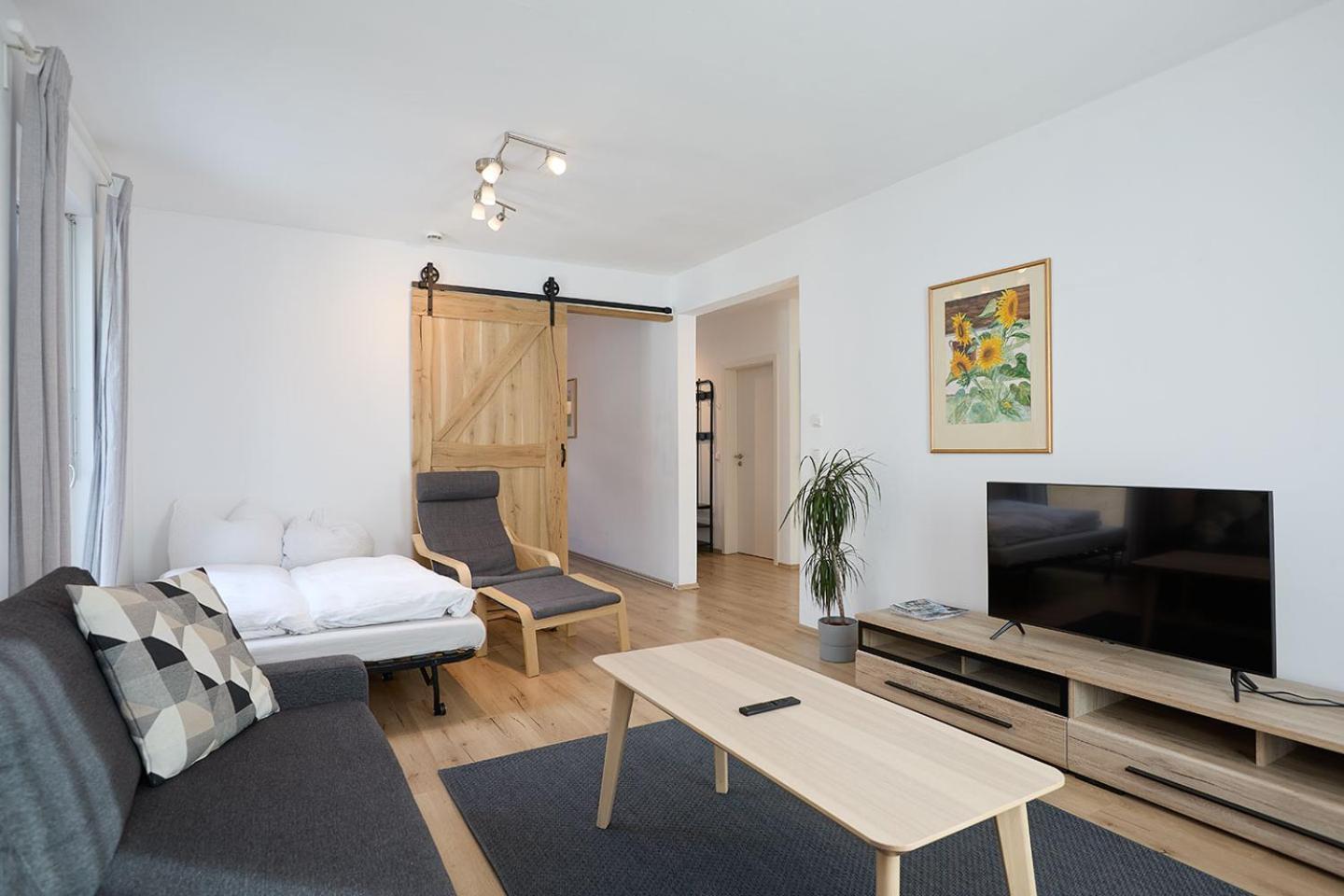 Ferienwohnung Zum Steingarten Krun Bagian luar foto